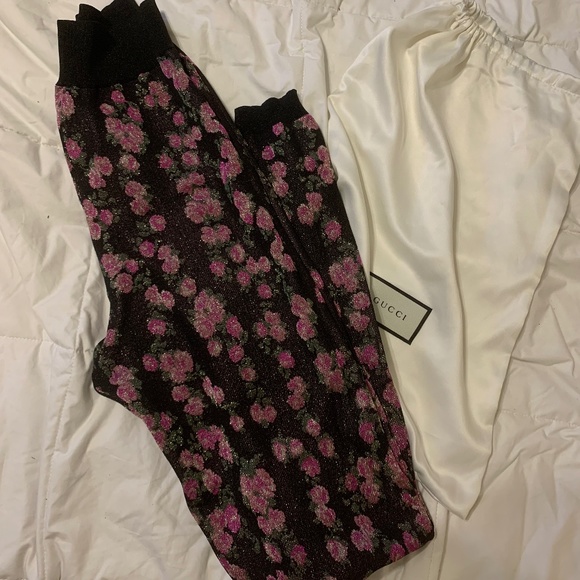 NWOT GUCCI Leggings/Tights, Never worn w/Bag, Sz Small - Picture 1 of 7